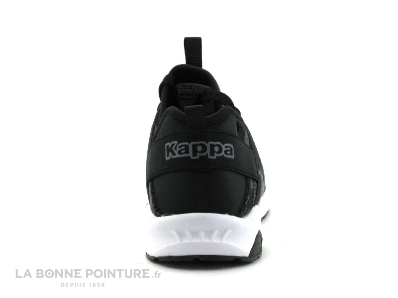 Kappa San Diego Lace - 3117LSW - Noir Gris - Basket Sport Juniors 5 Kappa San Diego Lace - 3117LSW - Noir Gris - Basket Sport Juniors – Image 3