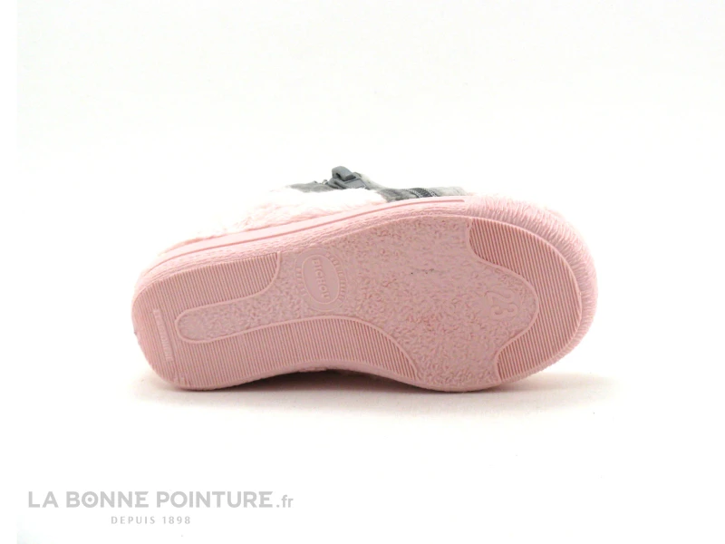 Bellamy MALOU Pingouin Rose - Pantoufle Fille Fermeture Eclair 9 Bellamy MALOU Pingouin Rose - Pantoufle Fille Fermeture Eclair – Image 7