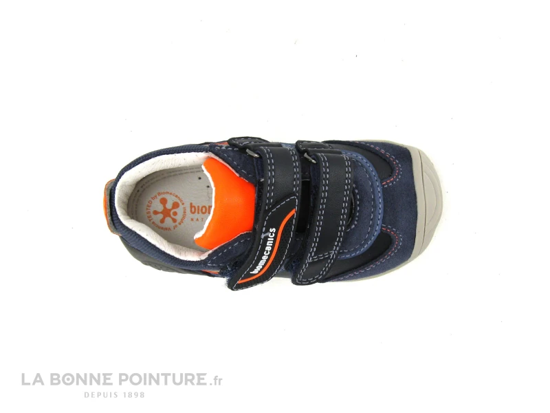 Biomecanics 211142A Bleu Marine Orange - Chaussure Premiers Pas 8 Biomecanics 211142A Bleu Marine Orange - Chaussure Premiers Pas – Image 6