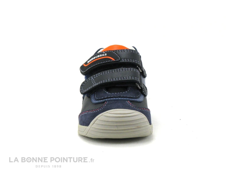 Biomecanics 211142A Bleu Marine Orange - Chaussure Premiers Pas 4 Biomecanics 211142A Bleu Marine Orange - Chaussure Premiers Pas – Image 2