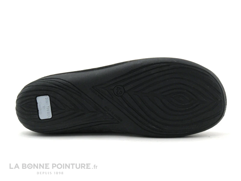 Maison Espadrille G510 Gris Noir - Pantoufle Gaston Lagaffe 7 Maison Espadrille G510 Gris Noir - Pantoufle Gaston Lagaffe – Image 5