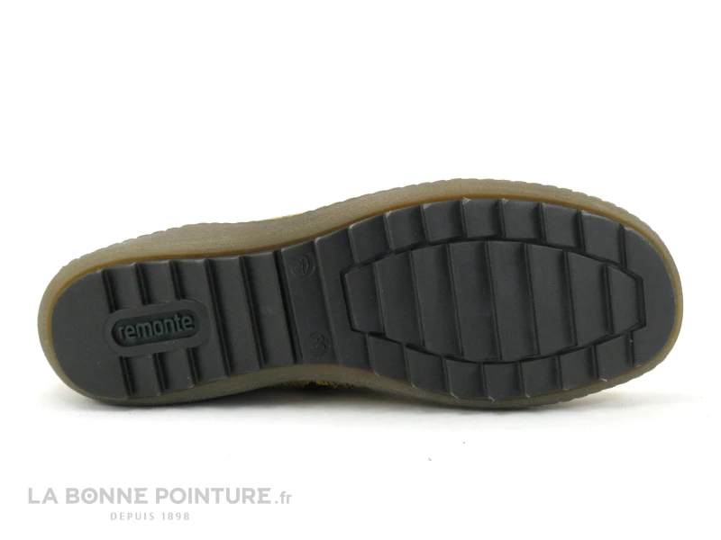 Remonte R1499-68 Jaune - Chaussure Montante Femme 9 Remonte R1499-68 Jaune - Chaussure Montante Femme – Image 7