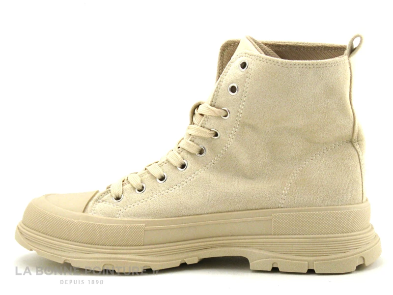 LPB Les Petites Bombes - ELENA Beige - Basket Montante Femme 5 LPB Les Petites Bombes - ELENA Beige - Basket Montante Femme – Image 3