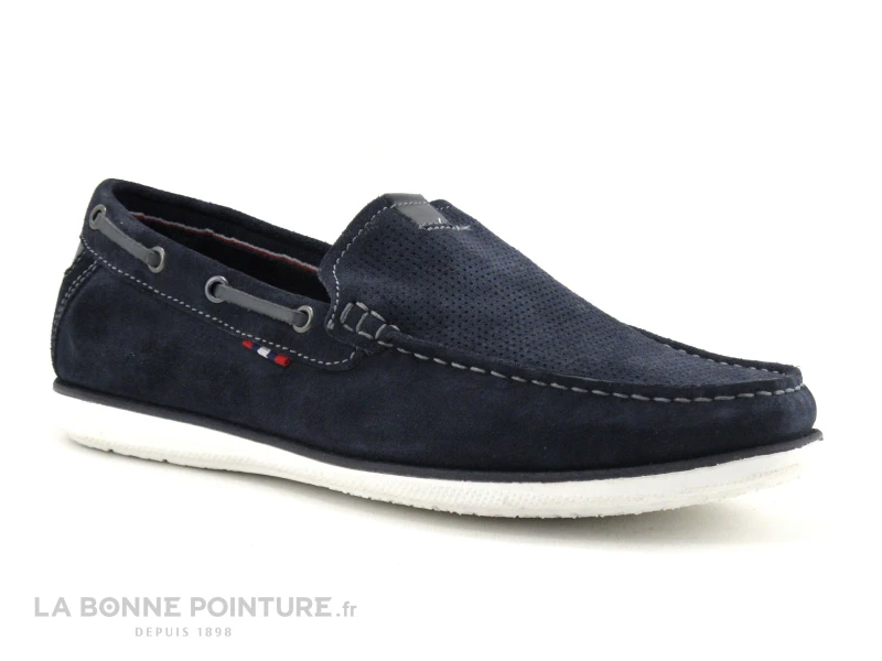 Point D Orgues POSA Bleu Marine - Mocassin Homme 3 Point D Orgues POSA Bleu Marine - Mocassin Homme