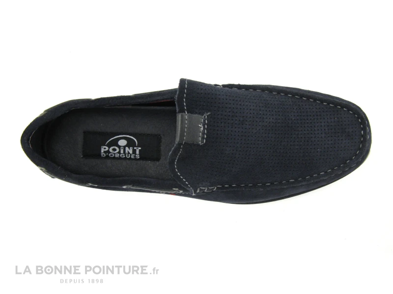 Point D Orgues POSA Bleu Marine - Mocassin Homme 6 Point D Orgues POSA Bleu Marine - Mocassin Homme – Image 4