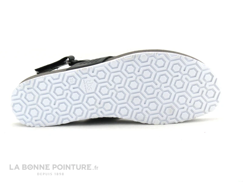 TBS BARTOLI C7004 Noir - Sandale Avec Entre-doigt 9 TBS BARTOLI C7004 Noir - Sandale Avec Entre-doigt – Image 7