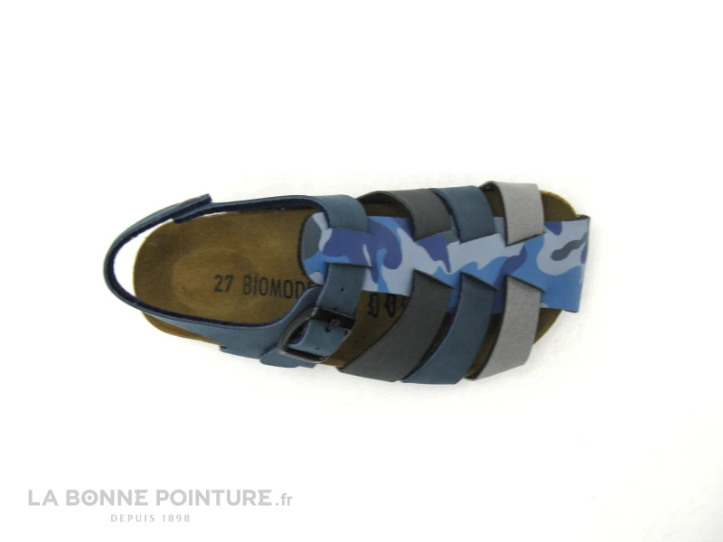 Biomodex 1865 Bic -Startek Gris - Bleu Marine - Sandale Enfant 8 Biomodex 1865 Bic -Startek Gris - Bleu Marine - Sandale Enfant – Image 6