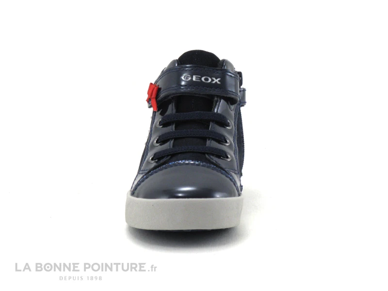 Geox KILWI B04D5D Navy - Noeud Rouge - Basket Montante Fille 4 Geox KILWI B04D5D Navy - Noeud Rouge - Basket Montante Fille – Image 2
