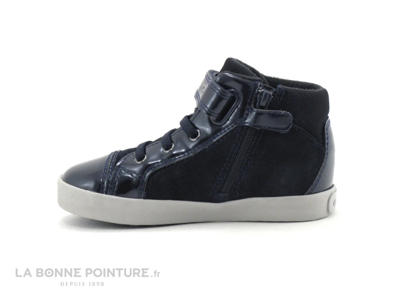 Geox KILWI B04D5D Navy - Noeud Rouge - Basket Montante Fille 5 Geox KILWI B04D5D Navy - Noeud Rouge - Basket Montante Fille – Image 3
