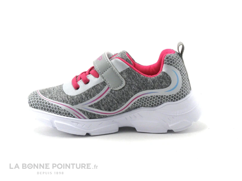Galop L11801-831 - Gris Rose - Chaussure De Sport BEBE Fille 4 Galop L11801-831 - Gris Rose - Chaussure De Sport BEBE Fille – Image 2