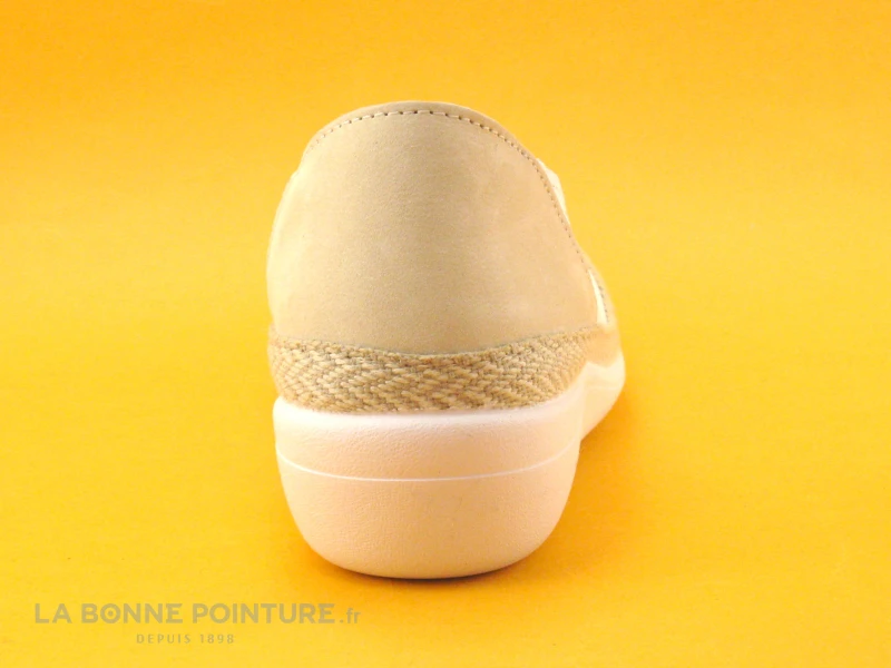 CM Confort 217 48001600 Blanc Beige - Ballerine Compensee 6 CM Confort 217 48001600 Blanc Beige - Ballerine Compensee – Image 4