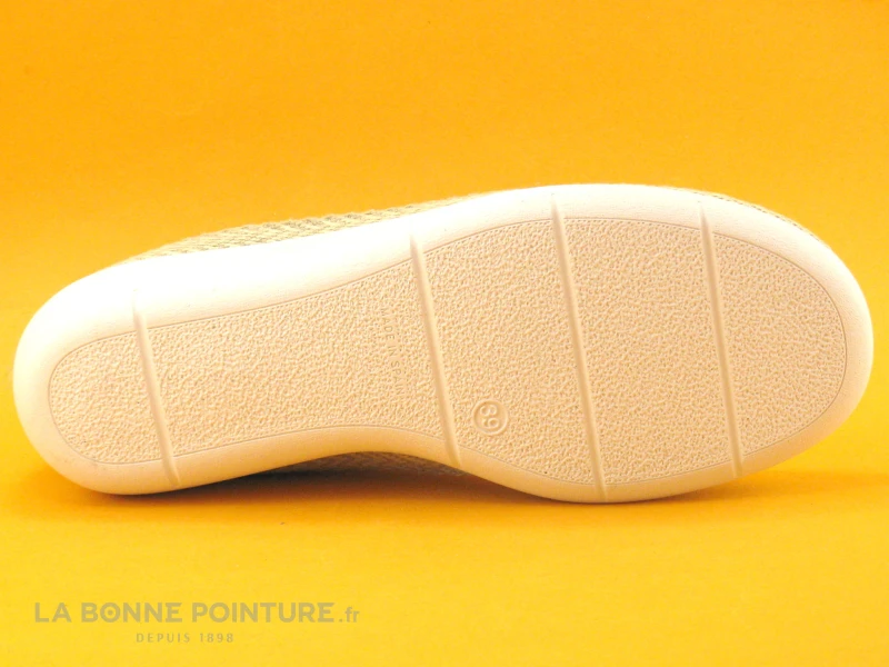 CM Confort 217 48001600 Blanc Beige - Ballerine Compensee 8 CM Confort 217 48001600 Blanc Beige - Ballerine Compensee – Image 6