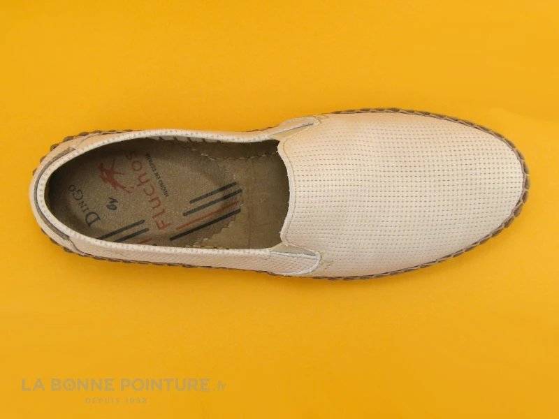 Fluchos 8674 Bahamas Cristal - Mocassin Blanc Homme 8 Fluchos 8674 Bahamas Cristal - Mocassin Blanc Homme – Image 6