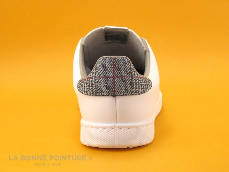 Victoria 125241 Blanc - Carreaux Gris - Basket Femme 5 Victoria 125241 Blanc - Carreaux Gris - Basket Femme – Image 3