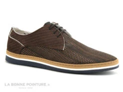Coxx Borba MNEWMAROT Brown - A103-03 - Chaussure Derby Homme