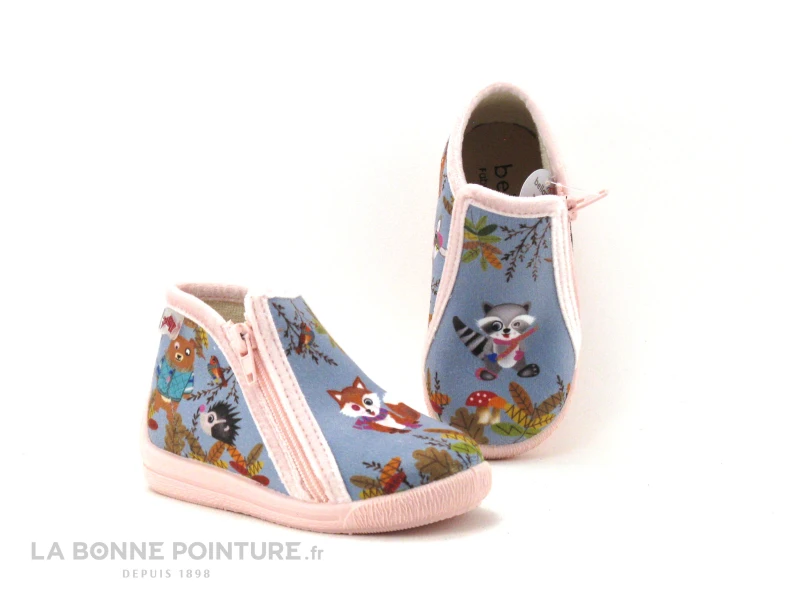Bellamy VENISE Foret Bleu - Chausson Montant BEBE 3 Bellamy VENISE Foret Bleu - Chausson Montant BEBE