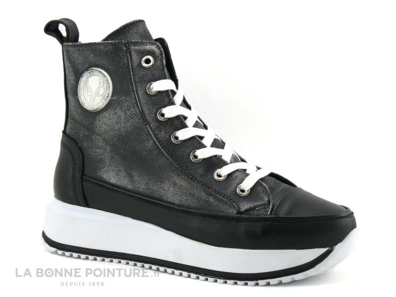 La Vie Est Belle - BORMIO - Birmania Blanco - Basket Montante Femme 3 La Vie Est Belle - BORMIO - Birmania Blanco - Basket Montante Femme