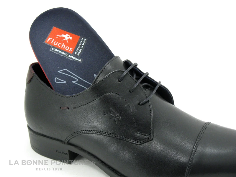 Fluchos F1055 Habana Negro Burdeos - Chaussure Habillee Homme 7 Fluchos F1055 Habana Negro Burdeos - Chaussure Habillee Homme – Image 5
