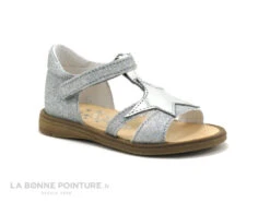 Acebos 5031 SK Plata Sandale BEBE Fille