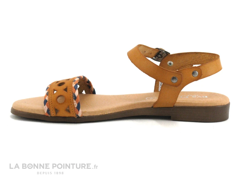 Eva Frutos 9189 Mostaza - Sandale Plate Jaune - Femme 5 Eva Frutos 9189 Mostaza - Sandale Plate Jaune - Femme – Image 3