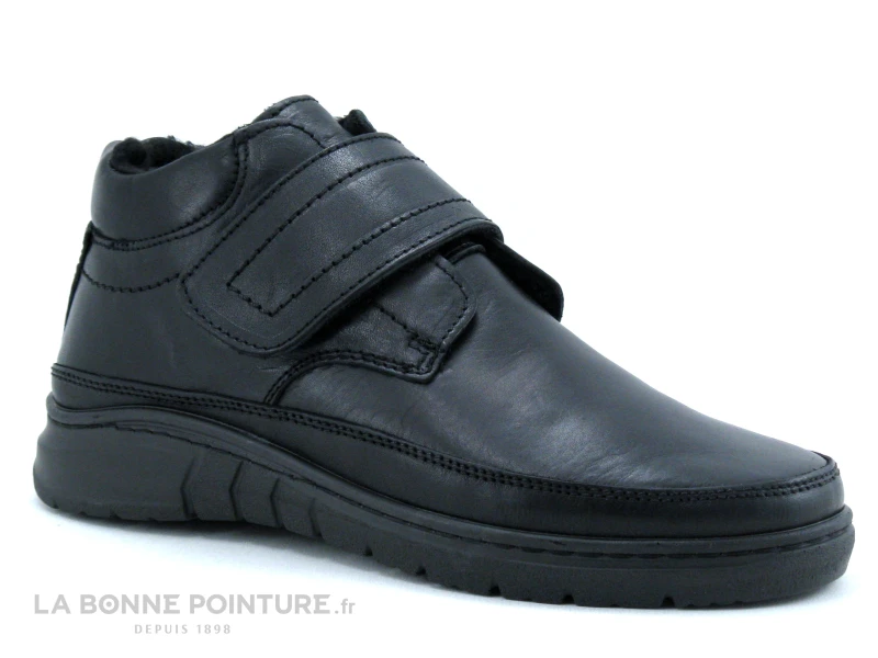 Arima WOOD Noir - Bottillon Noir Homme Fourre 7 Arima WOOD Noir - Bottillon Noir Homme Fourre – Image 5