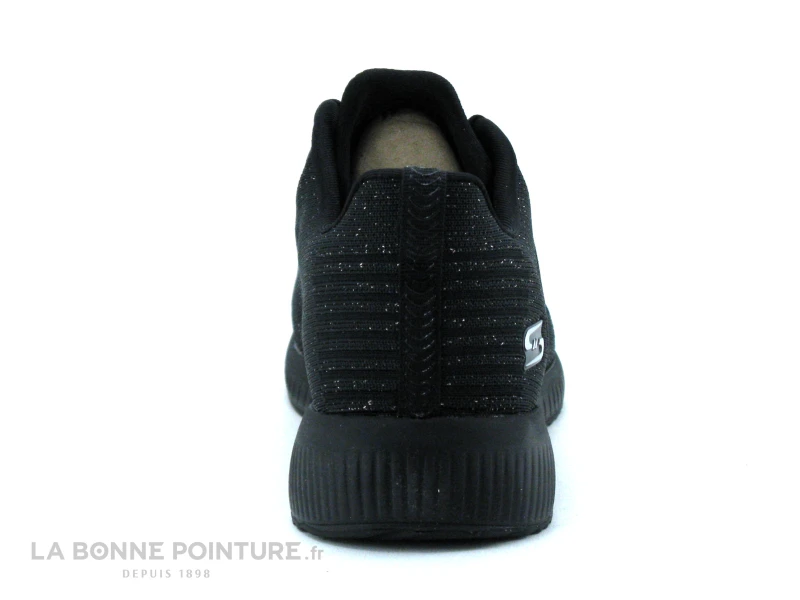 Skechers 32502 Bobs Squad Total Glam - Basket Noire Femme 6 Skechers 32502 Bobs Squad Total Glam - Basket Noire Femme – Image 4