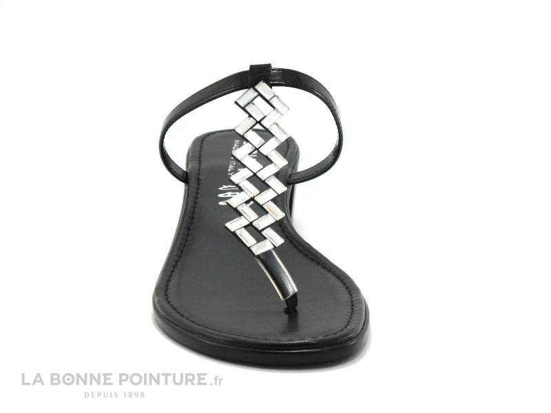 Cerutti 19262 Noir Entre-doigts Talon Carre 4 Cerutti 19262 Noir Entre-doigts Talon Carre – Image 2