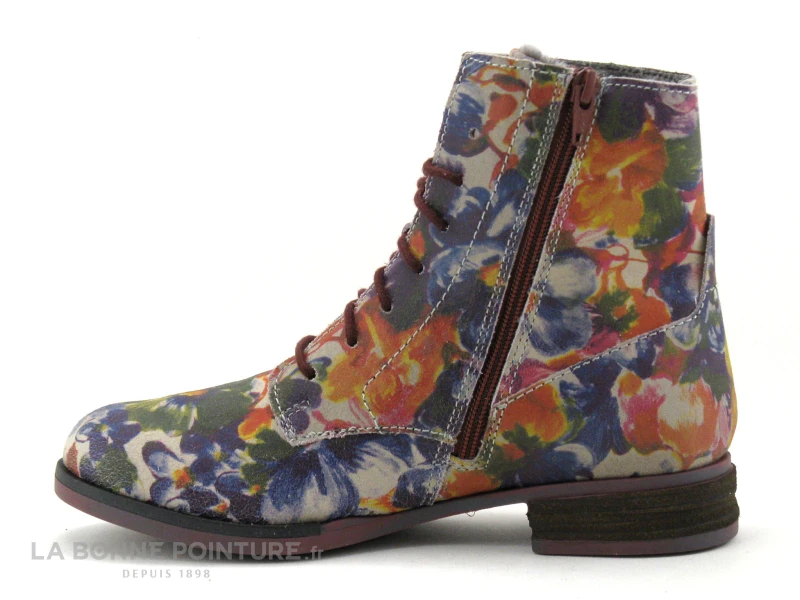 Josef Seibel SANJA Multicolore - Bottine A Lacet Femme 5 Josef Seibel SANJA Multicolore - Bottine A Lacet Femme – Image 3