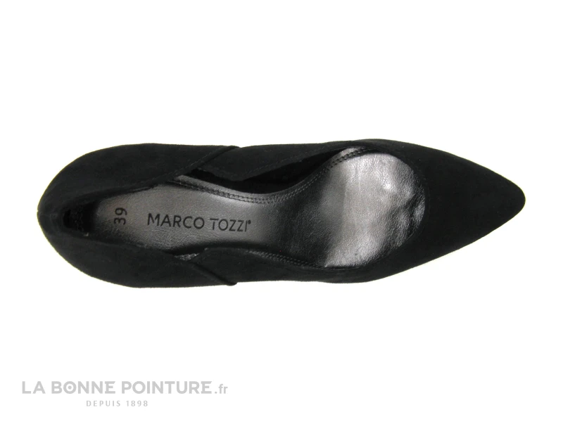 Marco Tozzi 2-22437-25 Black - Escarpin Pointu Noir - Talon Aiguille 8 Marco Tozzi 2-22437-25 Black - Escarpin Pointu Noir - Talon Aiguille – Image 6