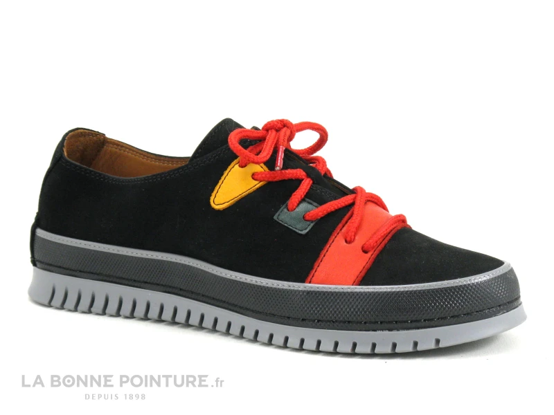 Karyoka VALOU - Black -Nubuck Multi - Chaussure Basse Femme 3 Karyoka VALOU - Black -Nubuck Multi - Chaussure Basse Femme