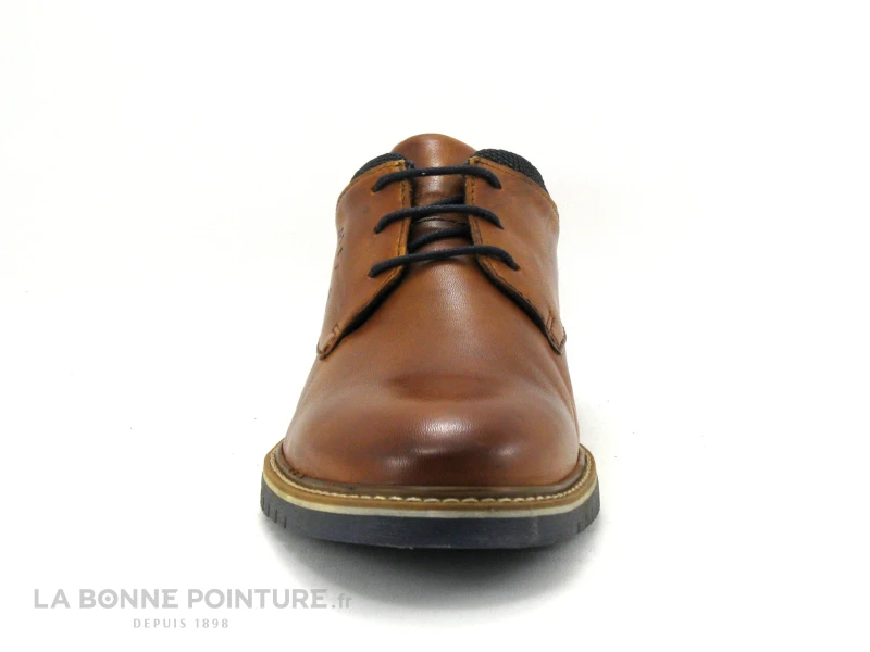 Bugatti CAJ 331837054100 Cognac - Chaussure Derbi Homme Marron 4 Bugatti CAJ 331837054100 Cognac - Chaussure Derbi Homme Marron – Image 2