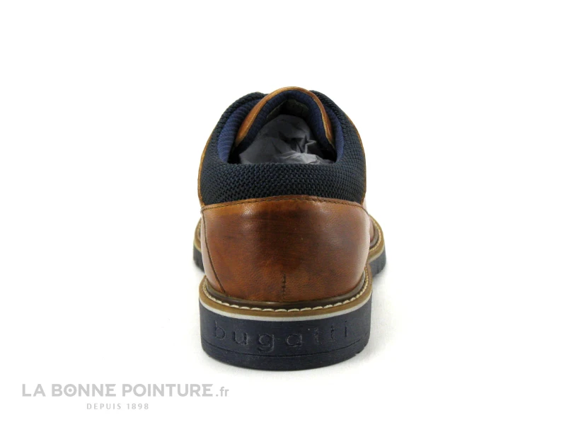 Bugatti CAJ 331837054100 Cognac - Chaussure Derbi Homme Marron 6 Bugatti CAJ 331837054100 Cognac - Chaussure Derbi Homme Marron – Image 4