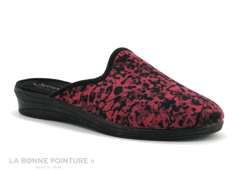 Semelflex LAPONY Bordeaux - Pantoufle Mule Femme 7 Semelflex LAPONY Bordeaux - Pantoufle Mule Femme – Image 5