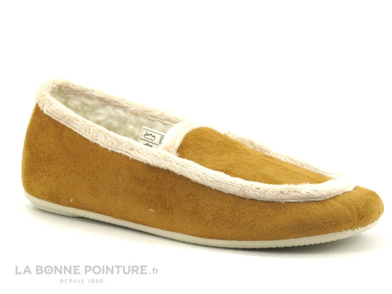 Ouf NICLOU Camel - Chausson Mocassin Femme 3 Ouf NICLOU Camel - Chausson Mocassin Femme