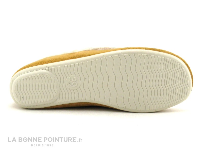 Ouf NICLOU Camel - Chausson Mocassin Femme 6 Ouf NICLOU Camel - Chausson Mocassin Femme – Image 4