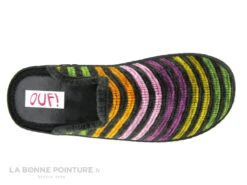 Ouf GRAVURE Gris - Rayures Multicolores - Pantoufle Mule Femme 9 Ouf GRAVURE Gris - Rayures Multicolores - Pantoufle Mule Femme -Magasin De Chaussures cd24607c73b9e66c561f35ea11d5d5ef img 4673.jpg 177291