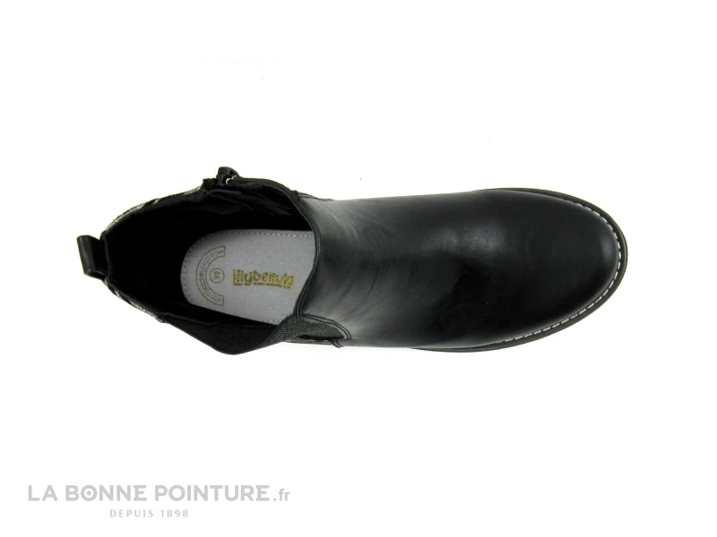 Lilybellule ITOMA Noir - Arriere Zebre - Boots Chelsea Fille 6 Lilybellule ITOMA Noir - Arriere Zebre - Boots Chelsea Fille – Image 4