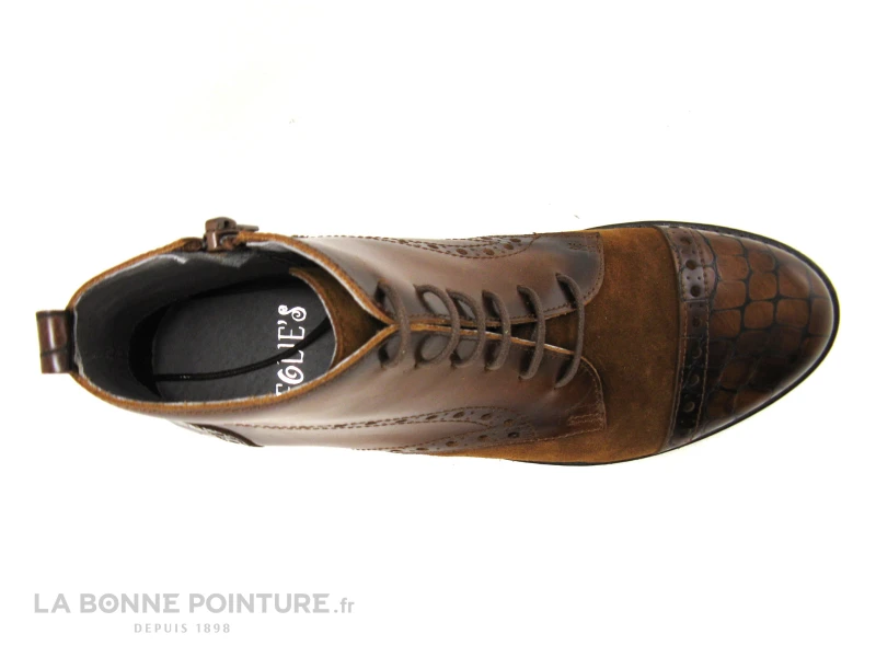 Folies NYX Cuero - Pointe Croco - Chaussure Montante Femme 8 Folies NYX Cuero - Pointe Croco - Chaussure Montante Femme – Image 6