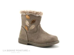 3 Pommes AURA Beige - Feuilles - Haut Fourrure - Bottine Fille -Magasin De Chaussures cd24607c73b9e66c561f35ea11d5d5ef img 4782.jpg 165592