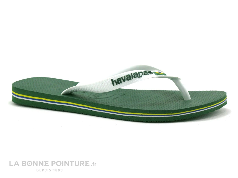 Havaianas BRASIL LOGO Vert Amazonia - Tong Homme 2 Havaianas BRASIL LOGO Vert Amazonia - Tong Homme