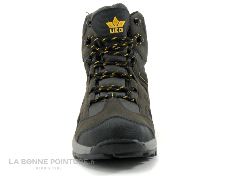Lico EAGAR HIGH Marron Orange - Boots Randonnee Homme 4 Lico EAGAR HIGH Marron Orange - Boots Randonnee Homme – Image 2