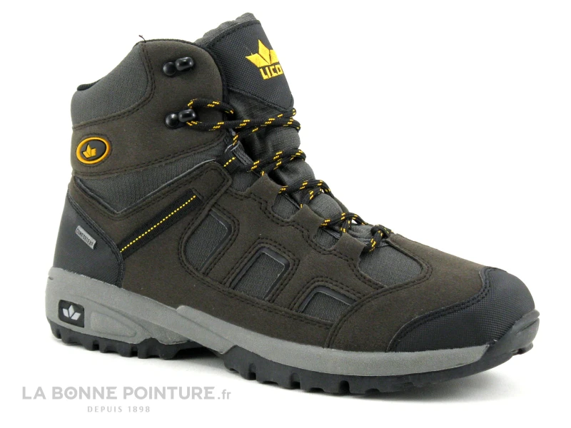 Lico EAGAR HIGH Marron Orange - Boots Randonnee Homme 3 Lico EAGAR HIGH Marron Orange - Boots Randonnee Homme