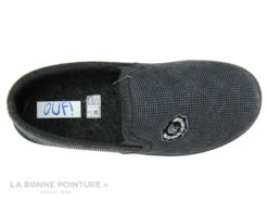 Ouf BARTIN Gris - Petit Carreaux - Ecusson - Chausson Homme -Magasin De Chaussures cd24607c73b9e66c561f35ea11d5d5ef img 5276.jpg 178053