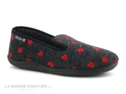 Airplum ZOMEO Anthracite - Coeurs Rouges - Charentaise Femme -Magasin De Chaussures cd24607c73b9e66c561f35ea11d5d5ef img 5558.jpg 178357