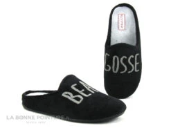 Koomac MAMORE Noir - Beau Gosse - Pantoufle Mule Homme