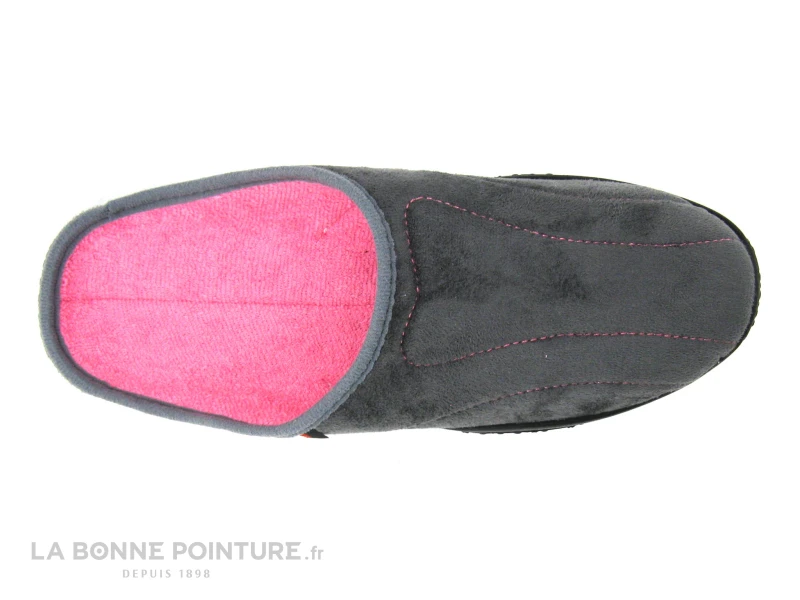 Airplum Bamako Gris Antracite - Pantoufles Femme 5 Airplum Bamako Gris Antracite - Pantoufles Femme – Image 3