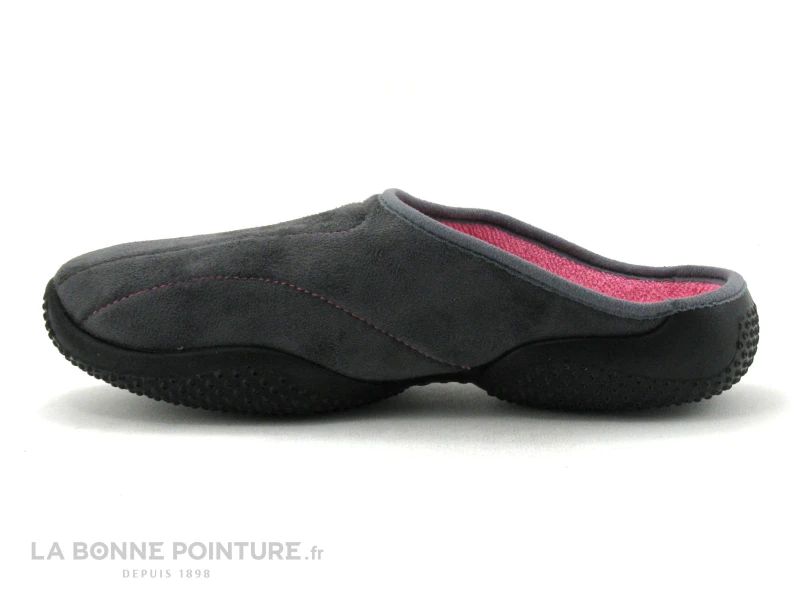 Airplum Bamako Gris Antracite - Pantoufles Femme 4 Airplum Bamako Gris Antracite - Pantoufles Femme – Image 2