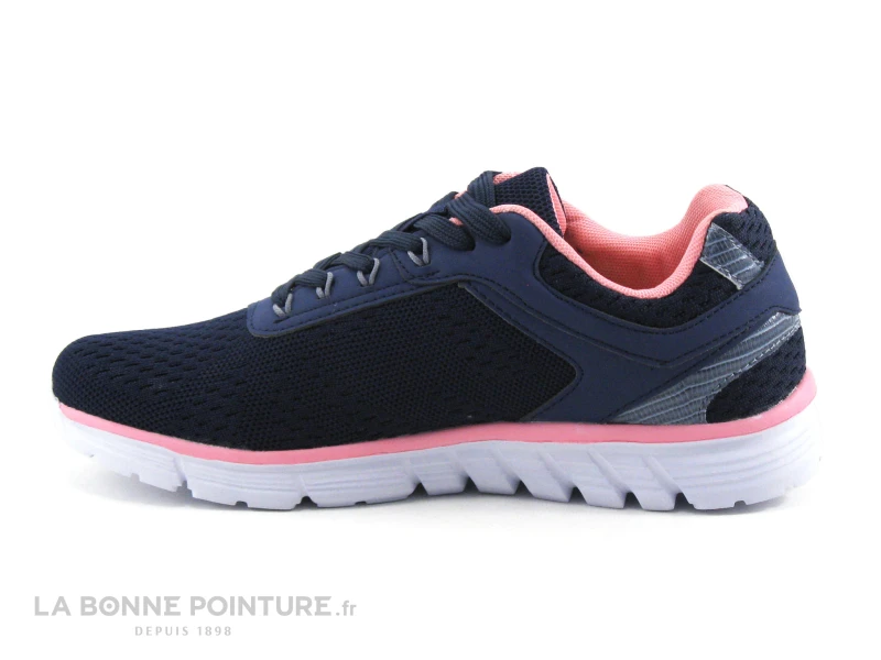 Galop L67551-401 Navy - Basket Femme Bleu Marine Et Rose 5 Galop L67551-401 Navy - Basket Femme Bleu Marine Et Rose – Image 3