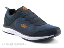 Lico ARMAN SLIPPER Marine Orange - Basket Homme Sans Lacet