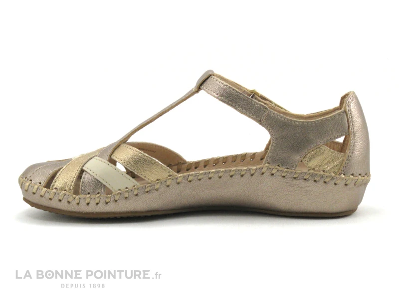 Pikolinos VALLARTA 655-0732CLC1 Stone - Sandale Or 5 Pikolinos VALLARTA 655-0732CLC1 Stone - Sandale Or – Image 3